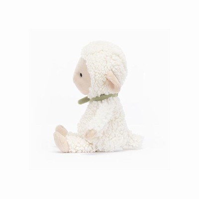 Jellycat Fuzzkin Lamb Farmyard UK | 53024XMBS